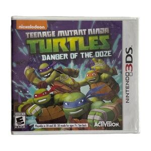 NEW!! Nintendo 3DS Teenage Mutant Ninja Turtles Danger of the Ooze.